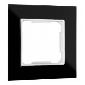 Рамка на 1 пост Arte Milano am-503.02 503.02-1.black Рамка на 1 пост Arte Milano am-503.02 503.02-1.black