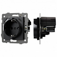 Розетка с заземлением и 2хUSB type A и C, без рамки Arlight SCT 049830
