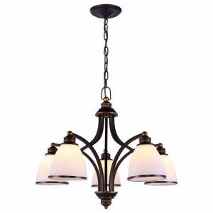Подвесная люстра Arte Lamp Bonito 5 ламп A9518LM-5BA Подвесная люстра Arte Lamp Bonito 5 ламп A9518LM-5BA