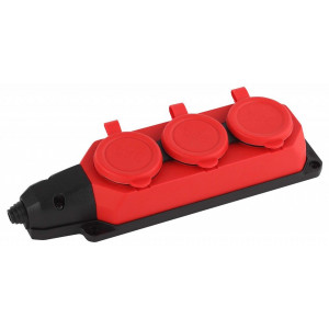 Колодка Эра K-3e-RED-IP44 Колодка Эра K-3e-RED-IP44