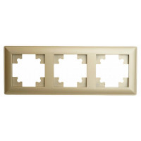 Рамка на 3 поста Stekker PFR00-7003-08 49608