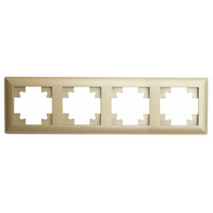 Рамка на 4 поста Stekker PFR00-7004-08 49609