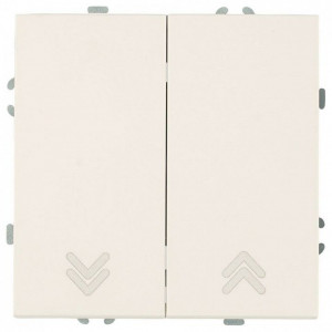 Выключатель самовозвратный двухклавишный без рамки Stekker Эмили 50325 Выключатель самовозвратный двухклавишный без рамки Stekker Эмили 50325