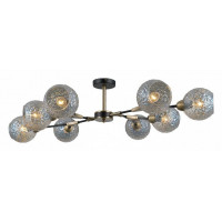 Люстра на штанге ILLUMICO  IL0253-8CSQ-79 BK AB