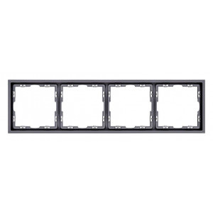Рамка на 4 поста Kollinger Eclipse EC4GY Рамка на 4 поста Kollinger Eclipse EC4GY