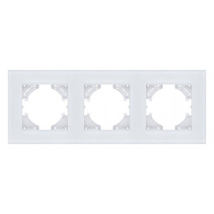 Рамка на 3 поста Kollinger Reflex MG RM3WH Рамка на 3 поста Kollinger Reflex MG RM3WH
