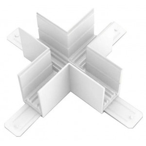 Соединитель X-образный для треков Lightstar Teta 505286-ALU Соединитель X-образный для треков Lightstar Teta 505286-ALU