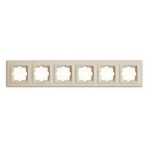 Рамка на 6 постов Mono Electric Despina 102-170000-166 Рамка на 6 постов Mono Electric Despina 102-170000-166