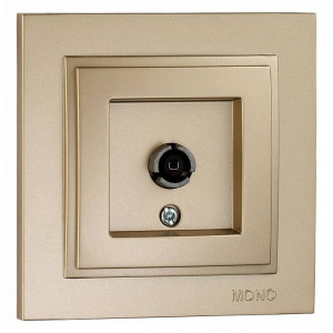 ТВ-розетка проходная Mono Electric Despina 102-222205-137 ТВ-розетка проходная Mono Electric Despina 102-222205-137