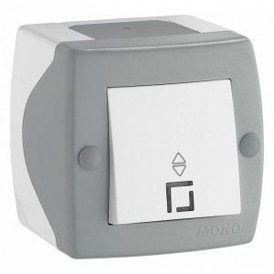 Выключатель проходной одноклавишный Mono Electric Octans IP20 104-020001-109 Выключатель проходной одноклавишный Mono Electric Octans IP20 104-020001-109