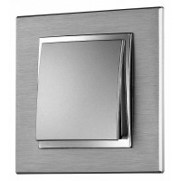 Рамка на 1 пост Mono Electric Style Aluminium 107-800000-160