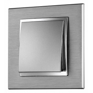 Рамка на 1 пост Mono Electric Style Aluminium 107-800000-160 Рамка на 1 пост Mono Electric Style Aluminium 107-800000-160
