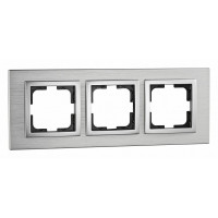 Рамка на 3 поста Mono Electric Style Aluminium 107-800000-162