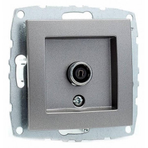 ТВ-розетка проходная без рамки Mono Electric Despina / Larissa 500-002405-137 ТВ-розетка проходная без рамки Mono Electric Despina / Larissa 500-002405-137