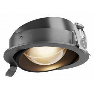 Встраиваемый светильник Maytoni Lens DL105-12W3K-B