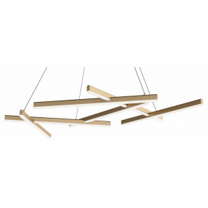 Подвесная люстра Maytoni Line MOD016PL-L80GK Подвесная люстра Maytoni Line MOD016PL-L80GK