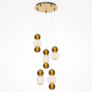 Подвесная люстра Maytoni Drop LED 60 Вт 3000K Хром MOD273CL-L60CH3K Подвесная люстра Maytoni Drop LED 60 Вт 3000K Хром MOD273CL-L60CH3K