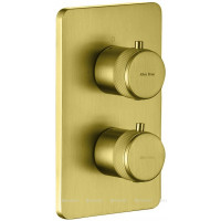 Термостат Allen Brau Priority V.2 Vernet Easy box брашированное золото 5.31213-GB