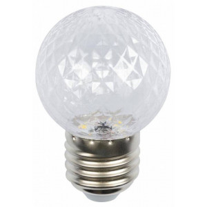 Лампа светодиодная Volpe DECOR COLOR E27 1Вт 6000K UL-00010065