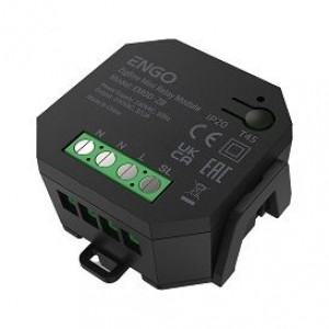 Беспроводное реле ENGO ZigBee 230 В со встроенным репитером EMOD-ZB Беспроводное реле ENGO ZigBee 230 В со встроенным репитером EMOD-ZB