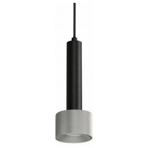Подвесной светильник iLedex Technical Delta 2362-1 BK+SL