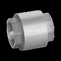 Клапан обратный с латунным золотником Kromwell 1 никелированный KW.502.06