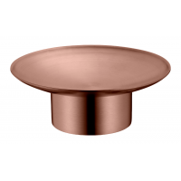 Мыльница настольная Boheme Uno с латунной чашей brushed bronze 10981-BRB