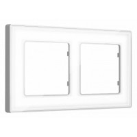 Рамка на 2 поста Ambrella Volt Arctic AF580132