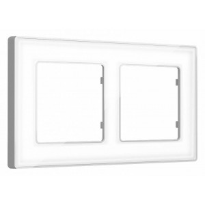 Рамка на 2 поста Ambrella Volt Arctic AF580132 Рамка на 2 поста Ambrella Volt Arctic AF580132