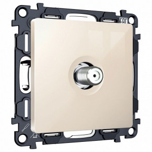 ТВ-розетка без рамки Ambrella Volt ALFA MA313050