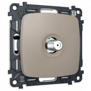 ТВ-розетка без рамки Ambrella Volt OMEGA MO373050 ТВ-розетка без рамки Ambrella Volt OMEGA MO373050