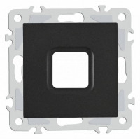 Розетка для вывод кабеля без рамки Arte Milano am-206 206.49-1.black