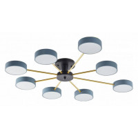 Потолочная люстра Arte Milano Ferrara 252006/8 Bk/Gr