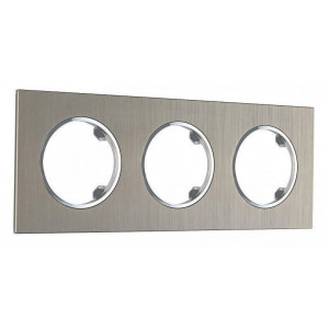 Рамка на 3 поста Arte Milano am-502.11 502.11-3.grey Рамка на 3 поста Arte Milano am-502.11 502.11-3.grey