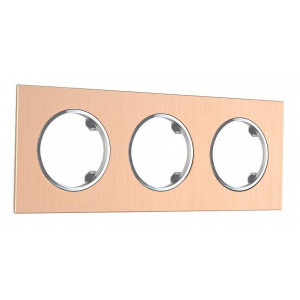 Рамка на 3 поста Arte Milano am-502.11 502.11-3.pink Рамка на 3 поста Arte Milano am-502.11 502.11-3.pink