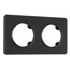 Рамка на 2 поста Arte Milano am-502.15 502.15-2.black