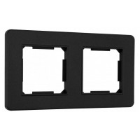 Рамка на 2 поста Arte Milano am-502.16 502.16-2.black