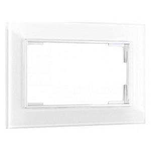 Рамка для двойной розетки Arte Milano am-503.02 503.02-double.white Рамка для двойной розетки Arte Milano am-503.02 503.02-double.white
