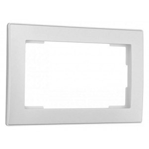 Рамка для двойной розетки Arte Milano am-503.06 503.06-double.silver