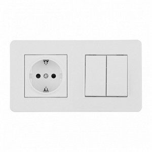 Блок с выключателями двухклавишными Arte Milano SET16-2 SET16-2-40-1-30-2 white Блок с выключателями двухклавишными Arte Milano SET16-2 SET16-2-40-1-30-2 white