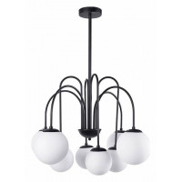 Люстра на штанге Arte Lamp Mebsuta 8 ламп A1675LM-8BK