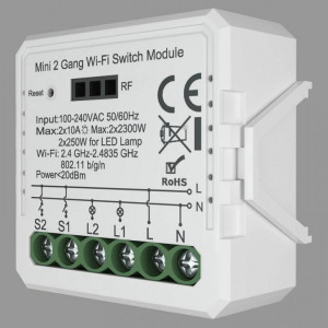 Конвертер Wi-Fi для смартфонов и планшетов Denkirs Relay RL1002-SM