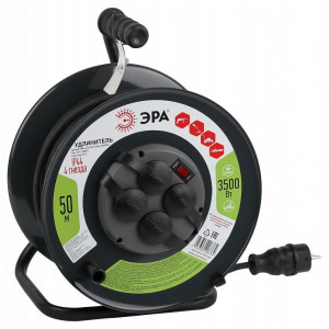 Удлинитель Эра RMx-4es-3x1.5-50m-IP44(KG) Удлинитель Эра RMx-4es-3x1.5-50m-IP44(KG)