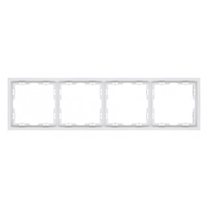 Рамка на 4 поста Kollinger Eclipse EC4WH Рамка на 4 поста Kollinger Eclipse EC4WH