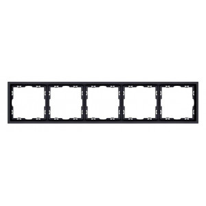 Рамка на 5 постов Kollinger Eclipse EC5BK Рамка на 5 постов Kollinger Eclipse EC5BK