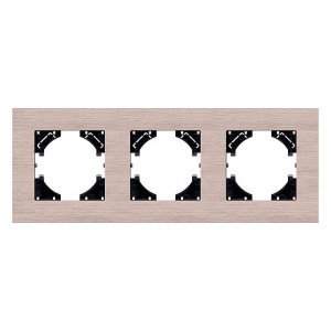 Рамка на 3 поста Kollinger Reflex AL RA3GD Рамка на 3 поста Kollinger Reflex AL RA3GD