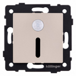 Заглушка для поста с подсветкой, без рамки Kollinger REA-045GD Заглушка для поста с подсветкой, без рамки Kollinger REA-045GD