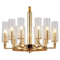 Подвесная люстра LUMINA DECO Donatti LDP 8011-12 F.GD