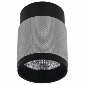 Накладной светильник iLedex Delta 1955-10W-3000K-36 BK+SL