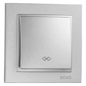 Выключатель перекрестный одноклавишный Mono Electric Despina 102-212125-112 Выключатель перекрестный одноклавишный Mono Electric Despina 102-212125-112